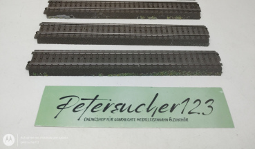 Märklin H0 4 x gerades C-Gleis 24236  236mm  Anlagenrückbau
