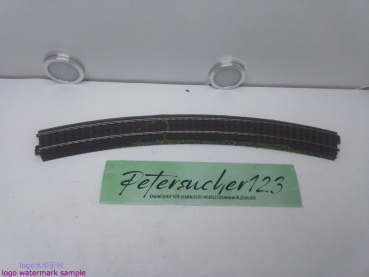 Märklin H0 1x gebogenes C-Gleis 24530  R = 643,6 mm 30° Anlagenrückbau