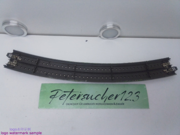 Märklin H0 1x gebogenes C-Gleis 24530  R = 643,6 mm 30° Anlagenrückbau