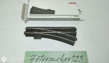 Märklin H0 1 x Weiche rechts C-Gleis 24612  R2  in OVP