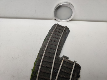 Märklin H0 1 x Bogenweiche Rechts C-Gleis 24672  R1 Anlagenrückbau
