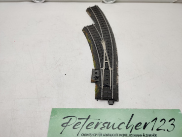 Märklin H0 1 x Bogenweiche links C-Gleis 24671  R1 Anlagenrückbau