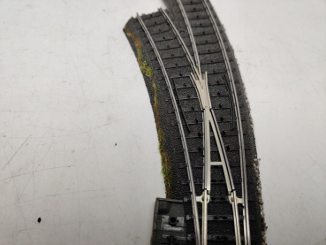 Märklin H0 1 x Bogenweiche links C-Gleis 24671  R1 Anlagenrückbau