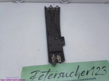 Märklin H0 24711 Schlanke Weiche links C-Gleis  Länge 236,1mm R=1146,6mm 12,1° / Anlagenrückbau
