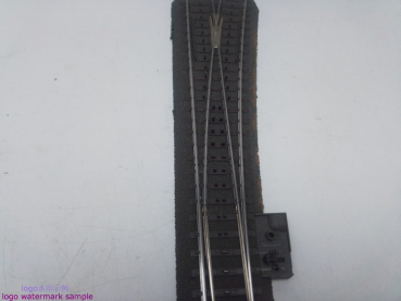 Märklin H0 24712 Weiche rechts C-Gleis Länge 236,1 mm R=1146,6mm  12,1° / Anlagenrückbau