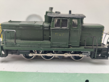 Märklin H0 AC 3069 / BR260 032  Diesellok / SNCB / Grün / DB / Analog