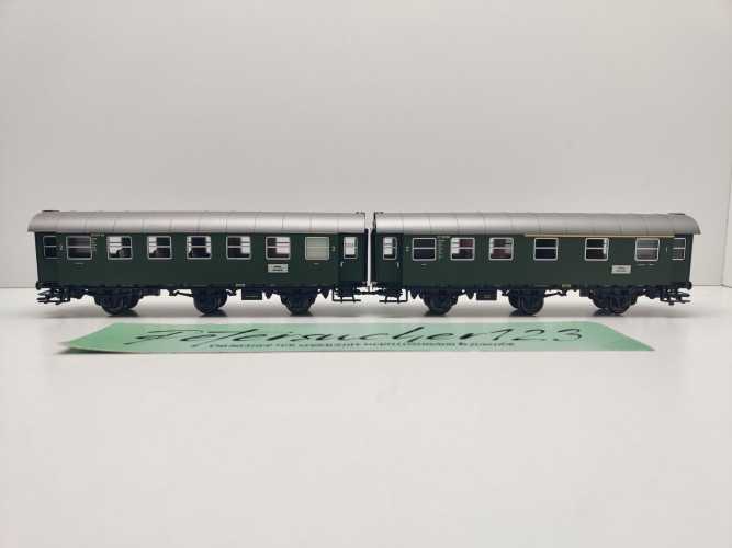 Märklin H0 AC 26564 Umbauwagen-Paar 3+4 AB3yge B3yge aus Zugpackung / NEM / DB