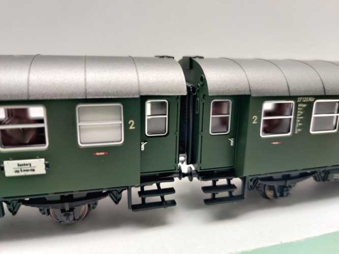 Märklin H0 AC 26564 Umbauwagen-Paar 3+4 AB3yge B3yge aus Zugpackung / NEM / DB