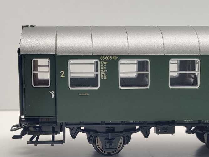 Märklin H0 AC 26564 Umbauwagen-Paar 3+4 AB3yge B3yge aus Zugpackung / NEM / DB