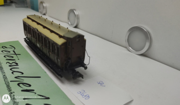 Märklin H0 AC 28456 / 3841 Personenwagen aus Berliner Vorverkehr KPEV / 3.Kl.