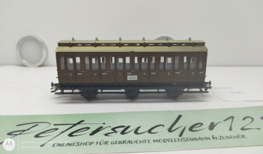 Märklin H0 AC 28456  Personenwagen aus Berliner Vorverkehr KPEV / 3.Kl.