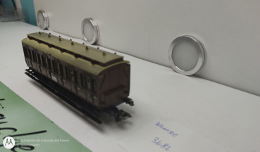 Märklin H0 AC 28456  Personenwagen aus Berliner Vorverkehr KPEV / 3.Kl.