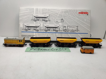 MÄRKLIN H0 AC 2845 Gleisbauzug Railbouw Leerdam / Analog / OVP