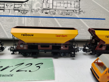 MÄRKLIN H0 AC 2845 Gleisbauzug Railbouw Leerdam / Analog / OVP