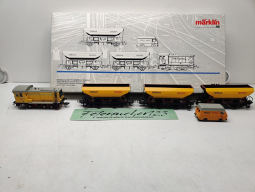 MÄRKLIN H0 AC 2845 Gleisbauzug Railbouw Leerdam / Analog / OVP