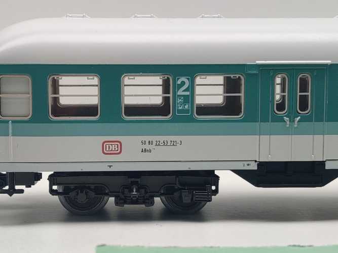 Märklin H0 AC 2862-4 Nahverkehrswagen 1.-2.Kl ABnb 719 aus Set / NEM / DB