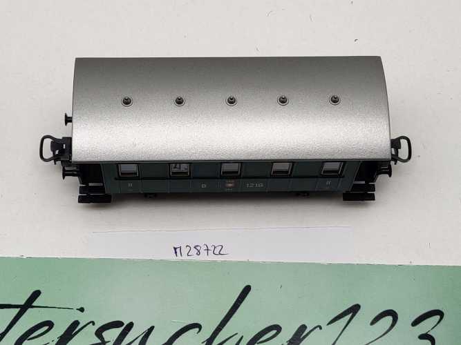 Märklin H0 AC 28722 Plattformwagen 2.Kl B aus Set / SBB