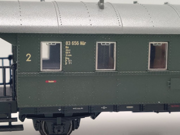 Märklin H0 AC 29243-03 Einheitswagen 2. Kl Bie / NEM / DB