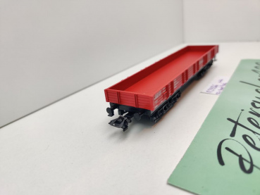 Märklin H0 AC 29450 Niederbordwagen "CARGO" aus Set / Reglmms / DB