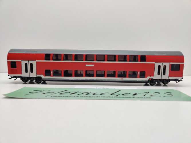 Märklin H0 AC 29470-02 Doppelstockwagen 2.Kl DBz751 aus Set / NEM / DB AG