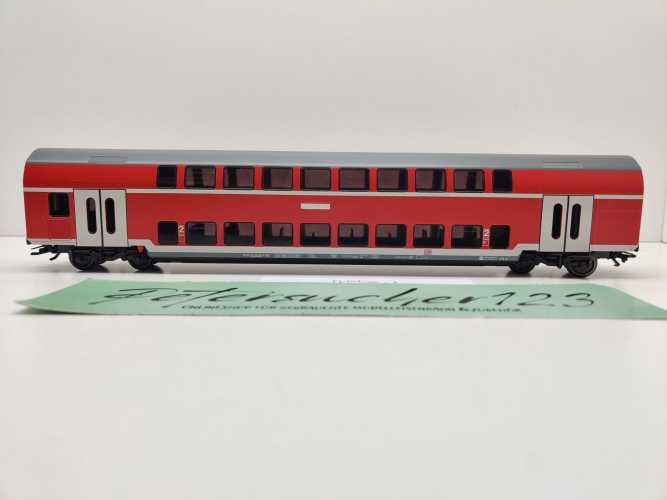 Märklin H0 AC 29470-02 Doppelstockwagen 2.Kl DBz751 aus Set / NEM / DB AG