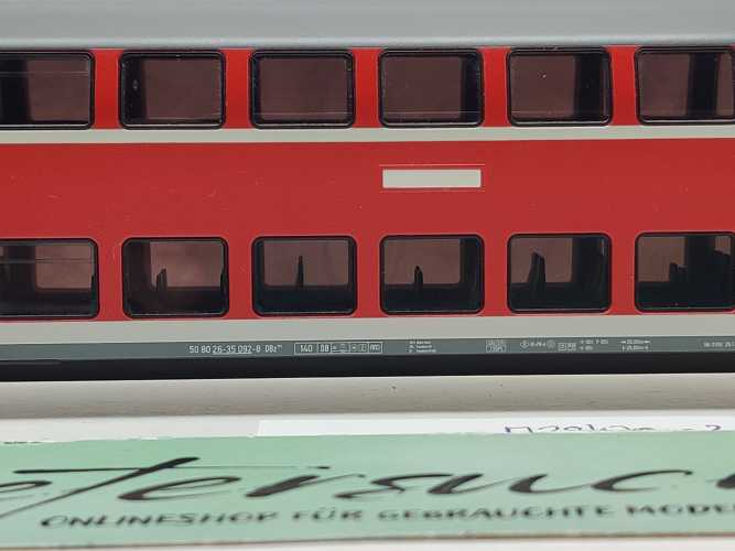 Märklin H0 AC 29470-02 Doppelstockwagen 2.Kl DBz751 aus Set / NEM / DB AG