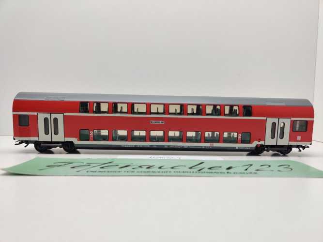 Märklin H0 AC 29470-03 Doppelstockwagen 2.Kl DBz751 aus Set / NEM / DB AG