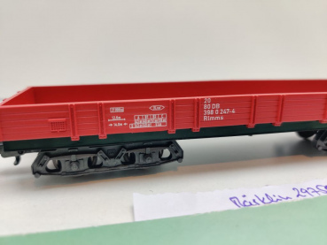 Märklin H0 AC 29755 Niederbordwagen Drehleiter aus Digital-Set "Feuerwehr" / DB