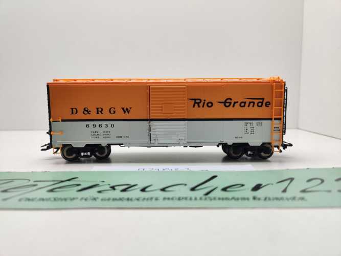 Märklin H0 AC 29848-03 US Box car "Rio Grande" / NEM / aus Digital Start-Set