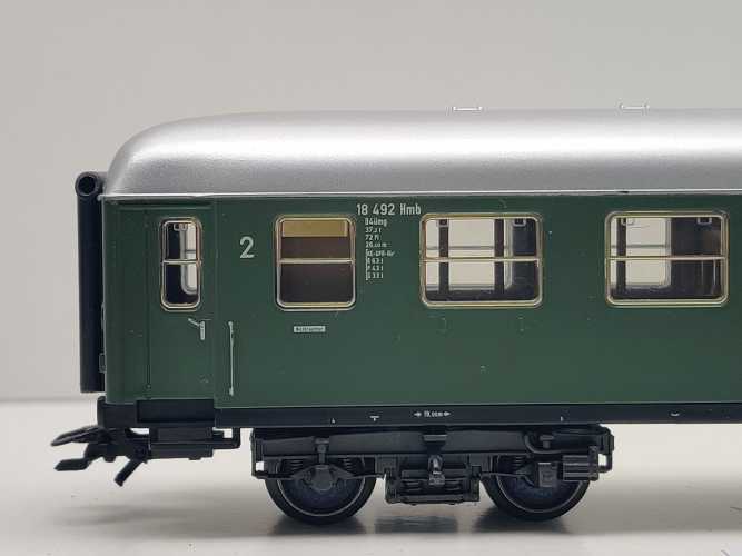 Märklin H0 AC 29855-03 Schnellzugwagen 2.Kl B4ümg / NEM / DB