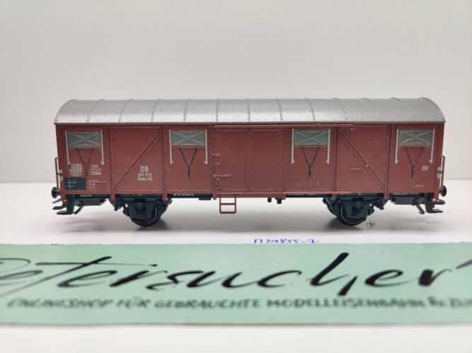 Märklin H0 AC 29855-07 gedeckter Güterwagen Glmhs50 aus Set / NEM / DB