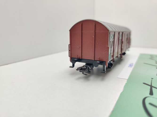 Märklin H0 AC 29855-07 gedeckter Güterwagen Glmhs50 aus Set / NEM / DB