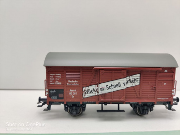 Märklin H0 AC 2995 1x ged. Güterwagen "Stückgut" aus Set / Gr / NEM / DRG