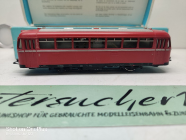 Märklin H0 3016 / BR795 299-7 / Schienenbus ROT / DB / Karton Einlage / Hellblaue OVP