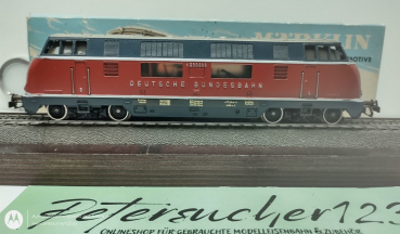 Märklin H0 3021 / V200 006   Diesellok ROT DB Hellblaue OVP