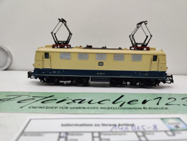Märklin H0 AC 3034 / BR141 015-8 Elektrolok / DB / Analog / Blau - Beige