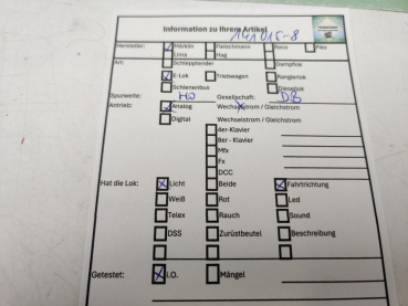 Märklin H0 AC 3034 / BR141 015-8 Elektrolok / DB / Analog / Blau - Beige