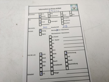 Märklin H0 AC 3040 / E40 210 Elektrolok / DB / Analog / Grün