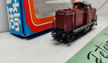 Märklin H0 AC 3072 / BR 212 Diesellok / Analog / Rot / OVP