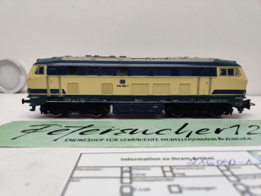 Märklin H0 AC 3074 / BR141 015-8 Diesellok / DB / Analog / Blau - Beige