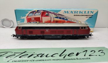 Märklin H0 3075 / BR216 025-7 Diesellok / ROT / DB / Hellblaue OVP