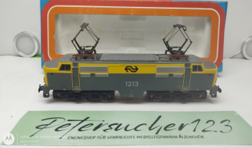 Märklin H0 AC 3168 / 1213 Elektrolokomotive Analog / Gelb-Grau / NS / Analog / OVP
