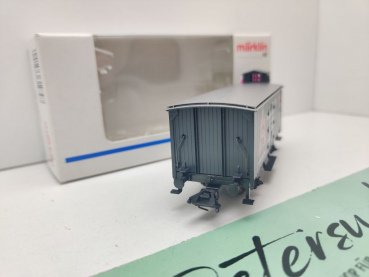 Märklin H0 AC 31979 ged. Güterwagen "5 Jahre MHI" G10 / OVP weiß