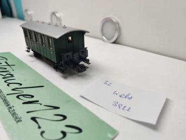 Märklin H0 AC 32 Personenwagen Nebenbahn / Licht / Grün