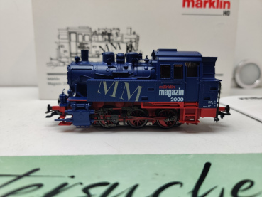 Märklin H0 AC 33042 Dampflok Märklin Magazin 2000 / Delta Digital / Blau / OVP 