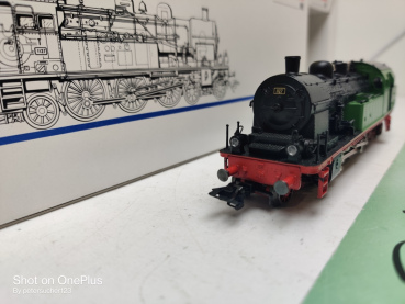 Märklin H0 AC 3307 / Württ. T 18 Dampflok / Analog / Grün / OVP