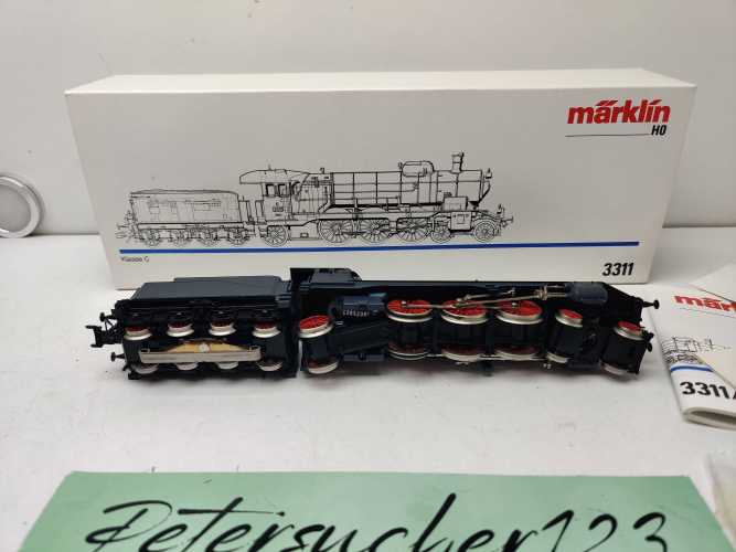 Märklin H0 DC 3311 / legendäre Schlepptender Lokomotive / K.W.St.E. / Delta - Digital / OVP