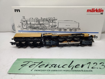 Märklin H0 AC 33185 / S 3/6 Dampflok Schlepptender / Delta-Digital / K.Bay.Sts.B. / OVP