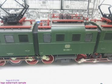 Märklin H0 AC 3329 Elektrolok BR191 / Grün / Analog / OVP