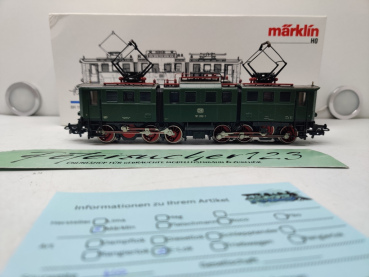 Märklin H0 AC 30329 / BR191099-1 Elektrolok / DB / Analog / Grün / OVP